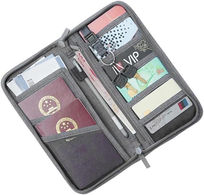 Travel Wallet – Passport & Card Organizer for Men & Women | Travel Essentials UAE