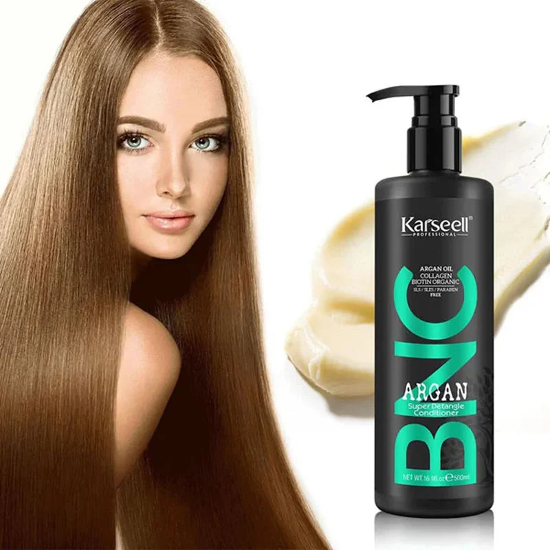 BNC Argan Shampoo & Conditioner (500ml) – Nourishing Hair Care Duo for Smooth & Shiny Hair