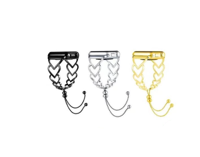 Heart Shaped Bracelet Watch Band – Elegant Charm Strap for Women | Stylish & Original Design