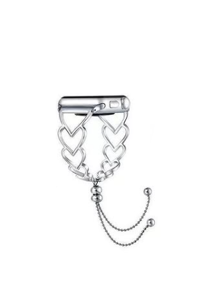 Heart Shaped Bracelet Watch Band – Elegant Charm Strap for Women | Stylish & Original Design