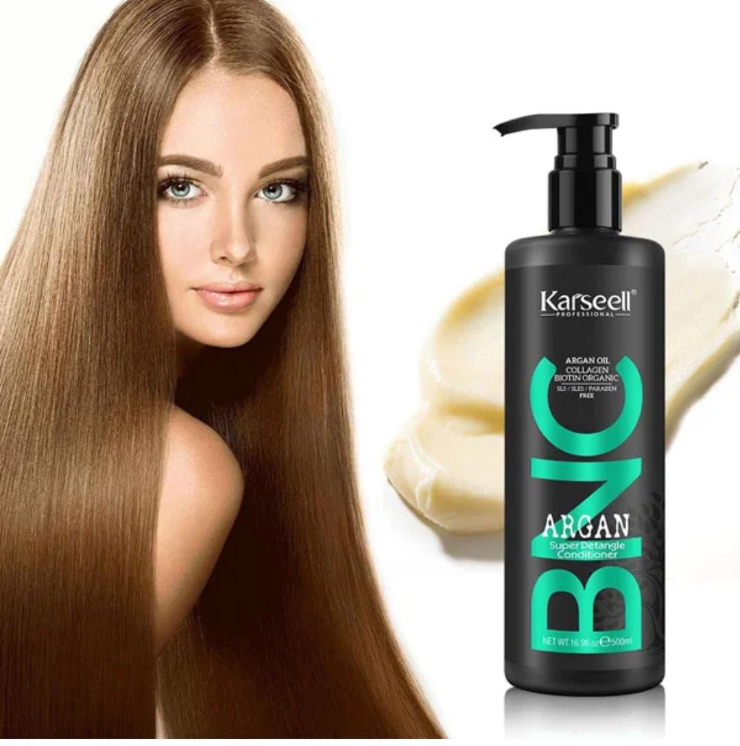 BNC Argan Shampoo & Conditioner (500ml) – Nourishing Hair Care Duo for Smooth & Shiny Hair