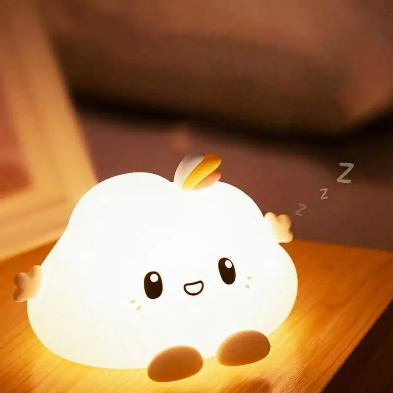 Breastfeeding LED Night Light with Eye Protection – Touch Sensor Dimmable Lamp for Nursery, Bedroom & Baby Care