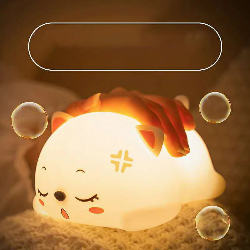 Breastfeeding LED Night Light with Eye Protection – Touch Sensor Dimmable Lamp for Nursery, Bedroom & Baby Care