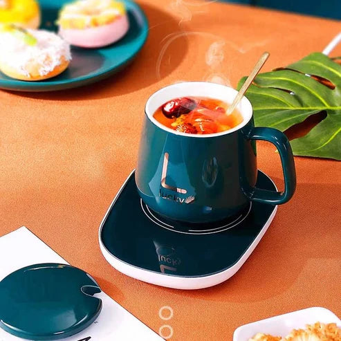 Electric Coffee Warmer – Keep Your Coffee Hot All Day | Office & Home Use UAE