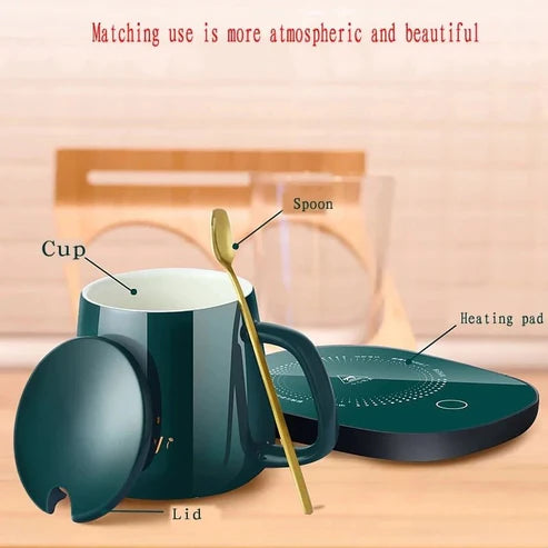 Electric Coffee Warmer – Keep Your Coffee Hot All Day | Office & Home Use UAE
