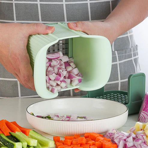 Multifunctional Vegetable Chopper – French Fries Cutter & Onion Dicer | Kitchen Tools UAE
